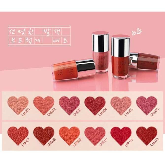 Son Kem Lì Lively Lip Matte - Eglips