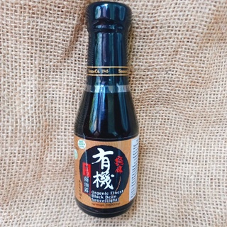 NƯỚC TƯƠNG ĐẬU ĐEN HỮU CƠ, ÍT MUỐI (155ml) - Light Organic Black Bean Sauce