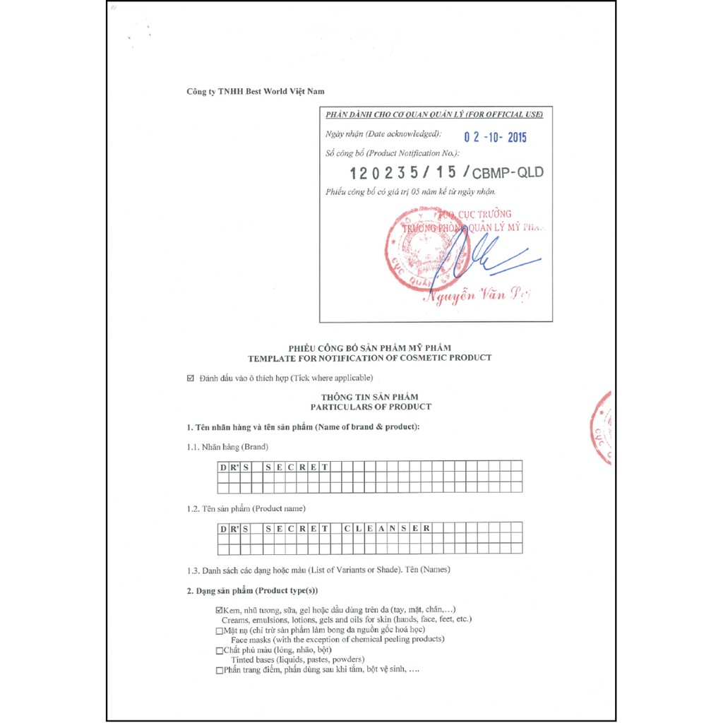 DR's Secret Cleanser - Sữa Rửa Mặt Số 1 | La Yến Team | BigBuy360 - bigbuy360.vn