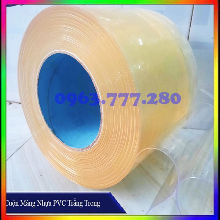 Tấm nhựa PVC trong suốt 1.5mm x bảng rộng 20cm bán theo m lẻ.