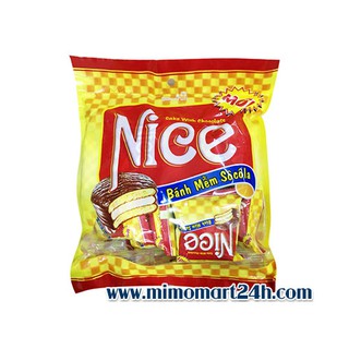 Thùng 12 gói Bánh mềm Sôcôla Nice gói 200g