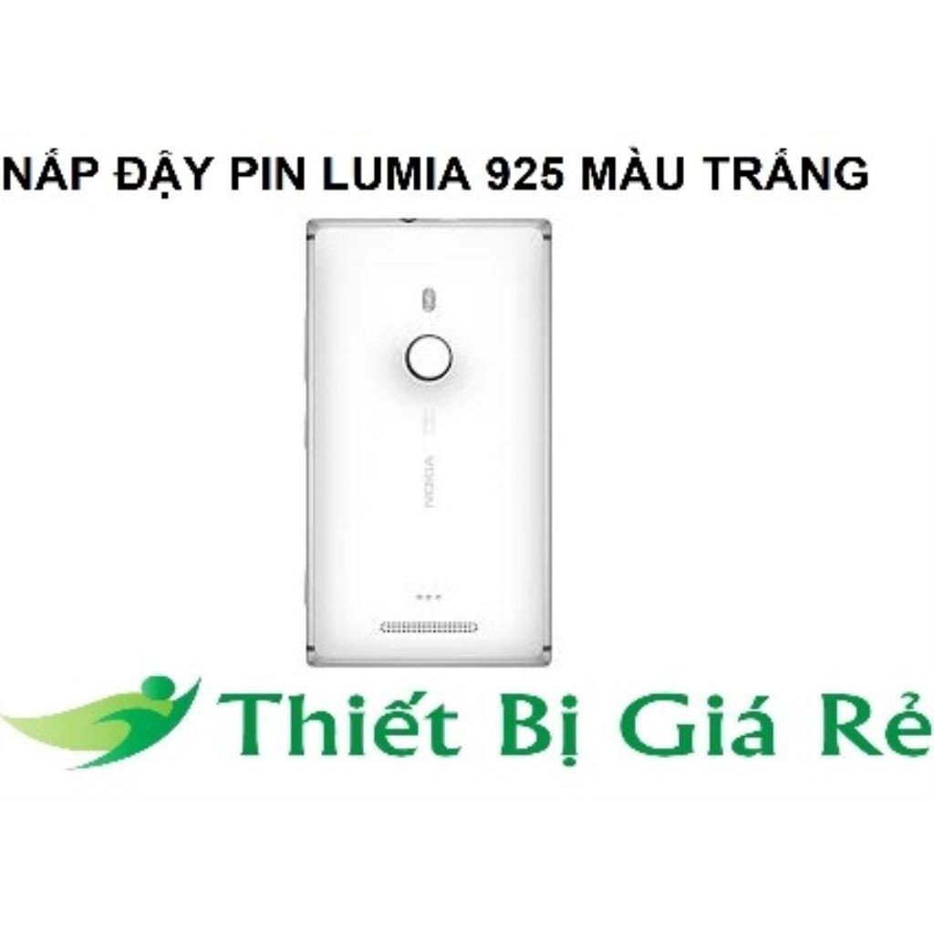 NẮP ĐẬY PIN LUMIA 925 MÀU TRẮNG