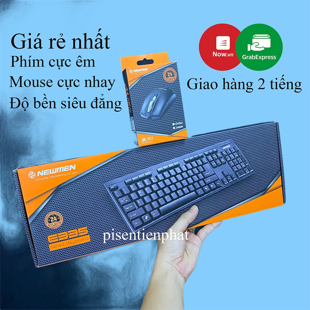 Bộ Bàn Phím Chuột Văn Phòng Newmen Siêu Bền BH24 tháng