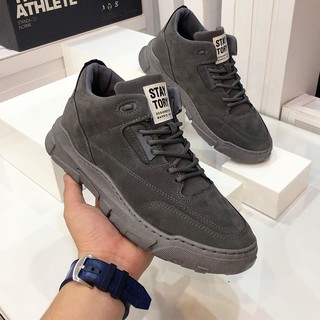 Giày Da Lộn ⚜️FCSHOPVN⚜️ Giày Nam Da Lộn Cao Cấp [ Hàng  Nhập Khẩu]- Bảo Hành Dài - SNK509 Nhiều Màu