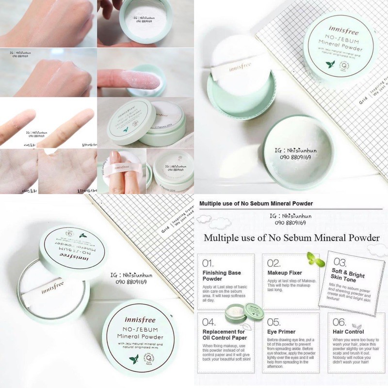 Phấn Phủ Bột Innisfree No- Sebum Mineral Powder | BigBuy360 - bigbuy360.vn
