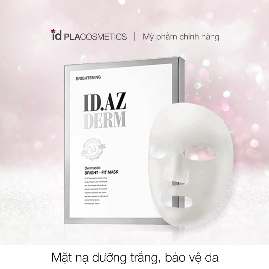 Mặt nạ dưỡng trắng Brightfit Mask ID Placosmetics cấp ẩm bảo vệ da hộp 5 miếng