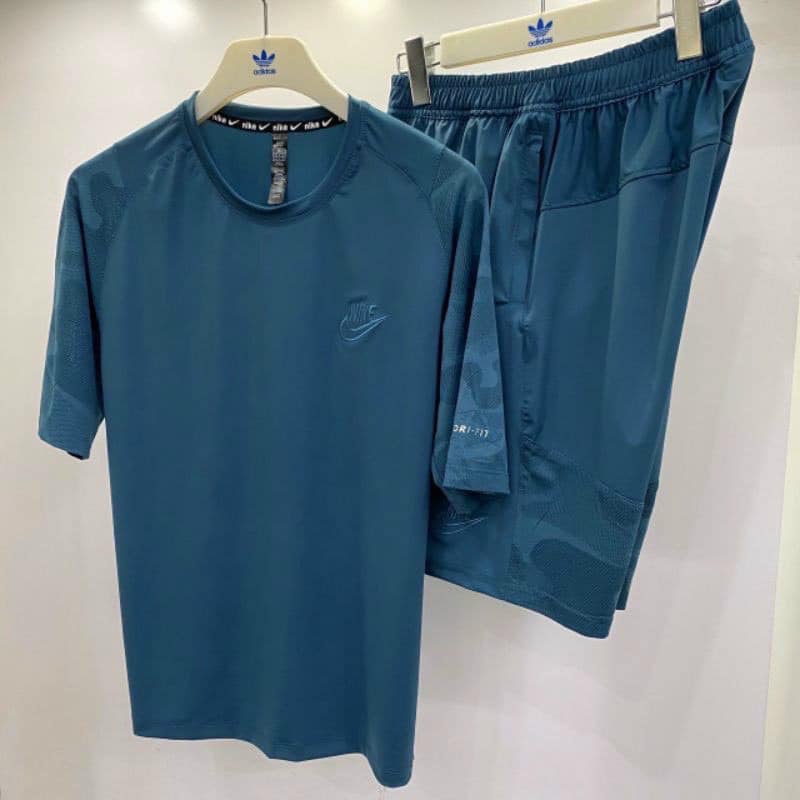 Bộ Thể Thao Nam Tay Loang Phối Lưới Thông Hơi