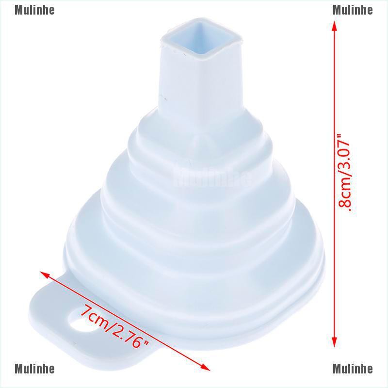 Phễu bằng silicon có thể gấp gọn tiện dụng