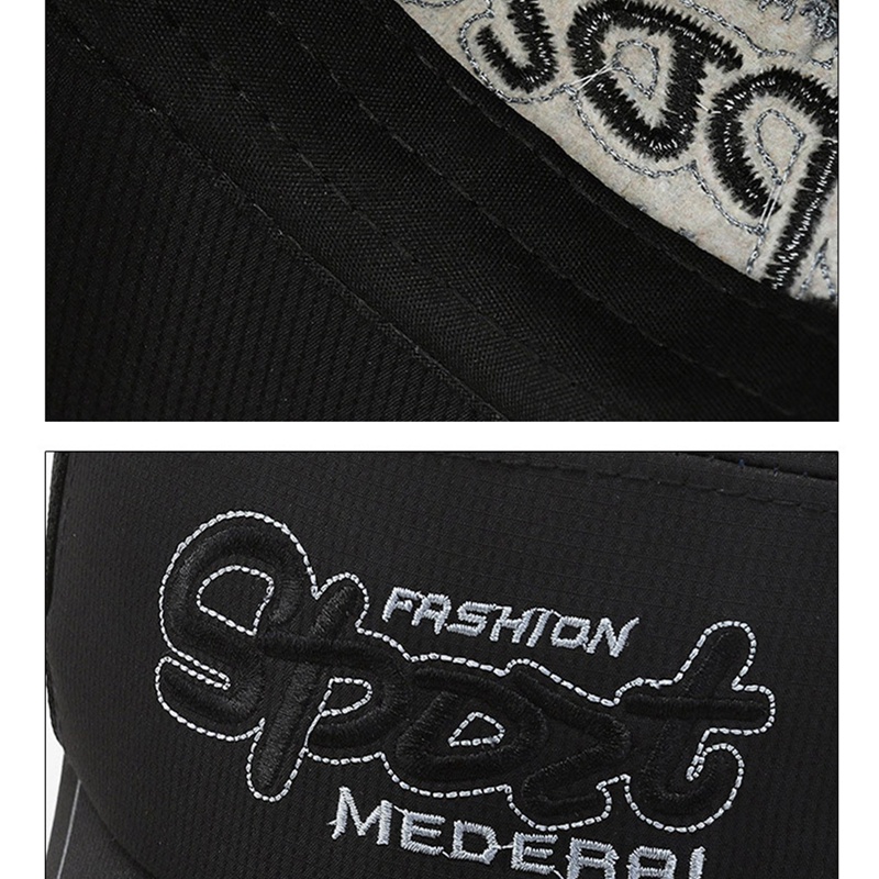 Mũ Lưỡi Trai Phối Lưới Thoáng Khí Thời Trang Unisex