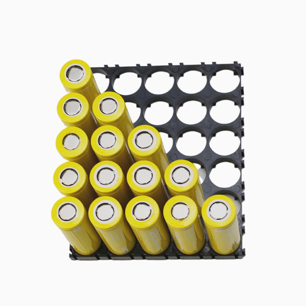 Combo 10 chiếc Khung giá đỡ pin 1*1, đế pin ghép nối và cố định cell 18650 loại 1 pin