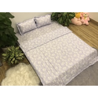 Bộ chăn hè ga gối 4 món mẫu hoa nhí