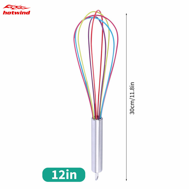 Dụng Cụ Đánh Trứng Bằng Silicon Nhiều Màu Sắc