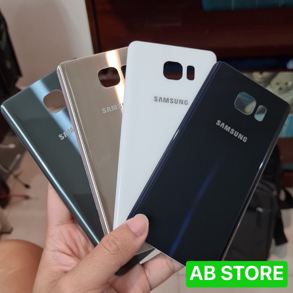 Nắp Lưng Kính Điện Thoại Samsung Galaxy Note 5 - Linh Kiện Thay Thế [ AB STORE ]