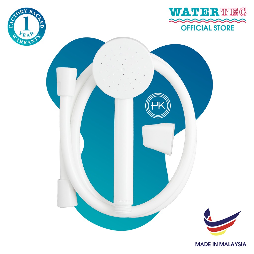 Vòi hoa sen WATERTEC màu trắng WT001W
