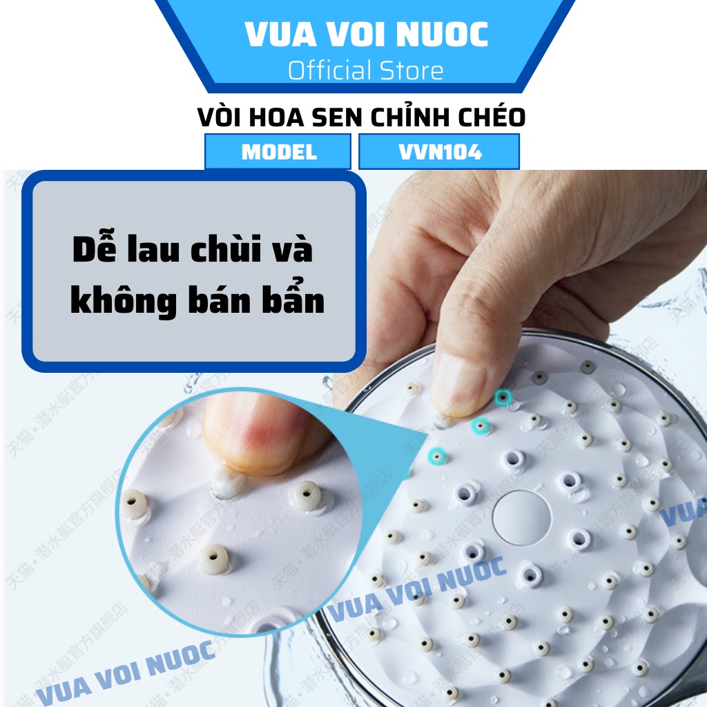 Vòi hoa sen,vòi tắm chỉnh chéo VVN104