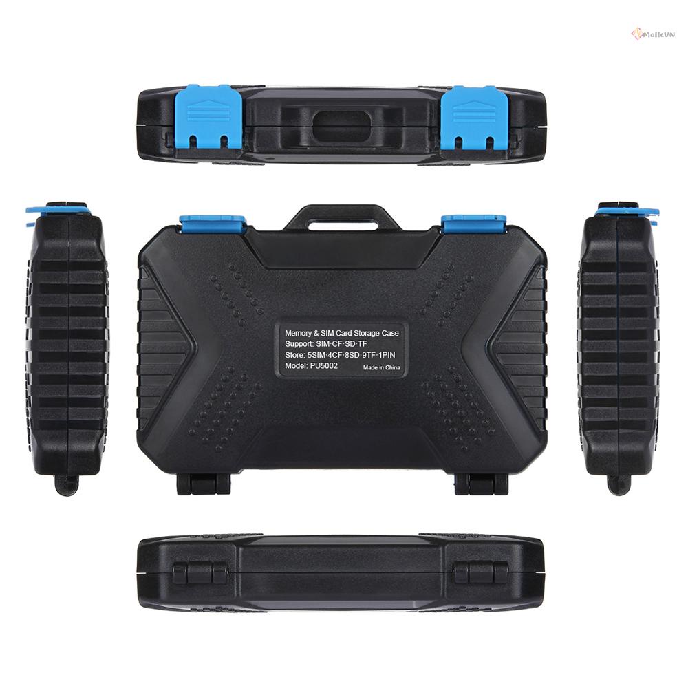 Hộp đọc thẻ nhớ USB CF TF chống thấm nước PULUZ dành cho máy tính bảng/laptop/điện thoại PU5002