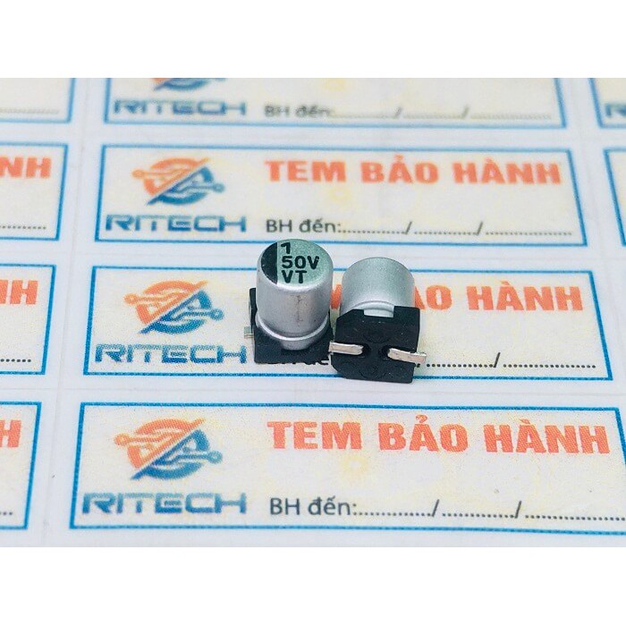 Combo 30 chiếc Tụ nhôm SMD 1uF/50V Kích Thước 4x5mm