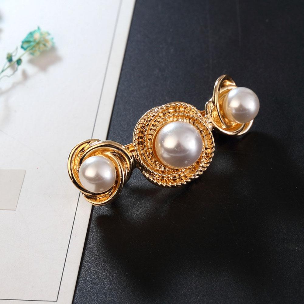 Kẹp Tóc Kim Loại VANES1 Hình Sao Biển Cho Nữ Giá Đỡ