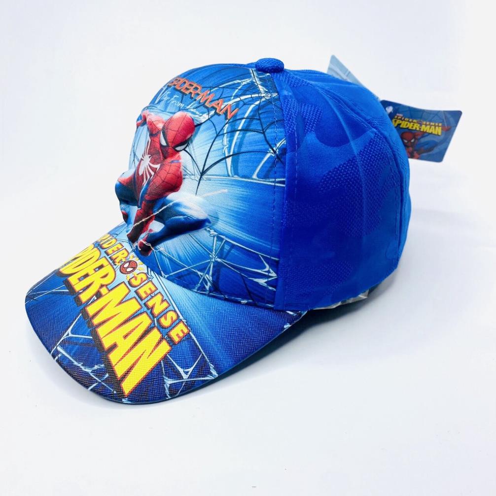 Mũ trẻ em, nón cho bé trai hình siêu nhân phối lưới cực chất - Thóc store
