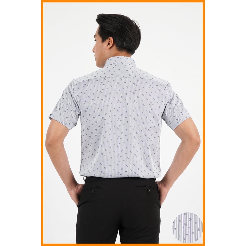 Áo sơ mi nam casual ngắn tay co giãn, thoáng mát Merriman mã THMCS203