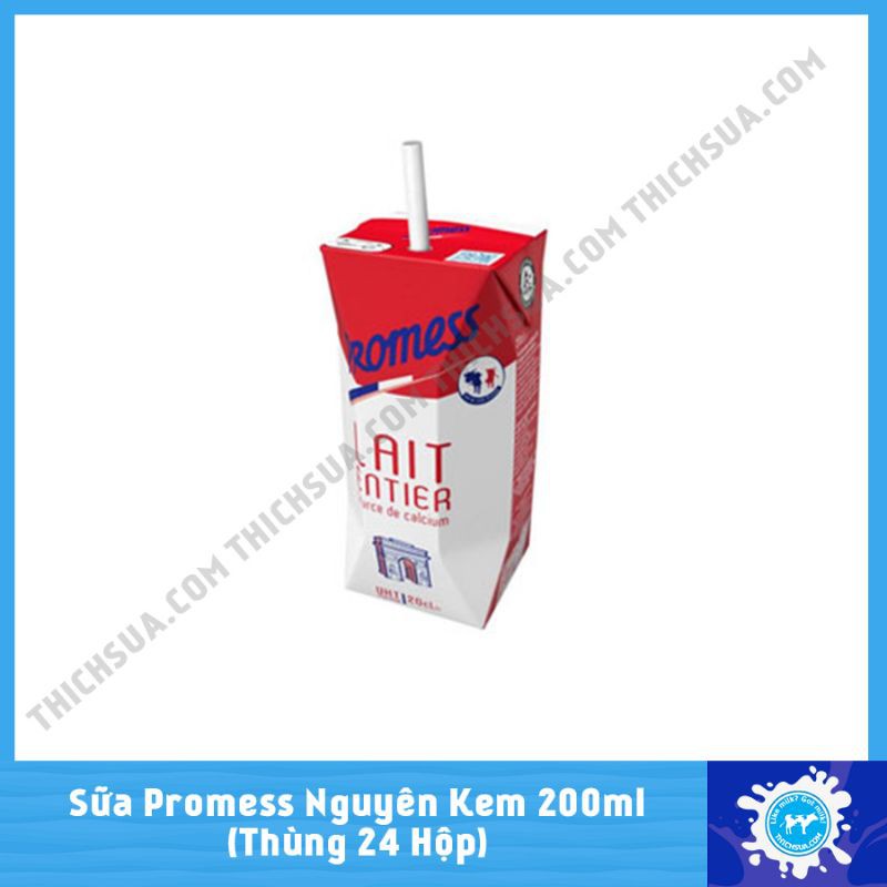 Sữa tươi Promess 200ml Ful cream.