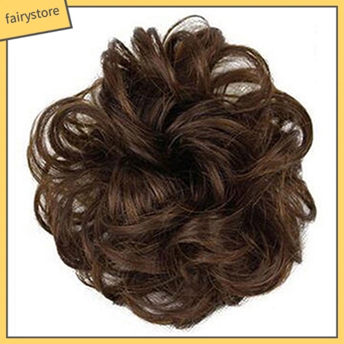 Búi Tóc Giả Xoăn Gợn Sóng Thời Trang Cho Nữ