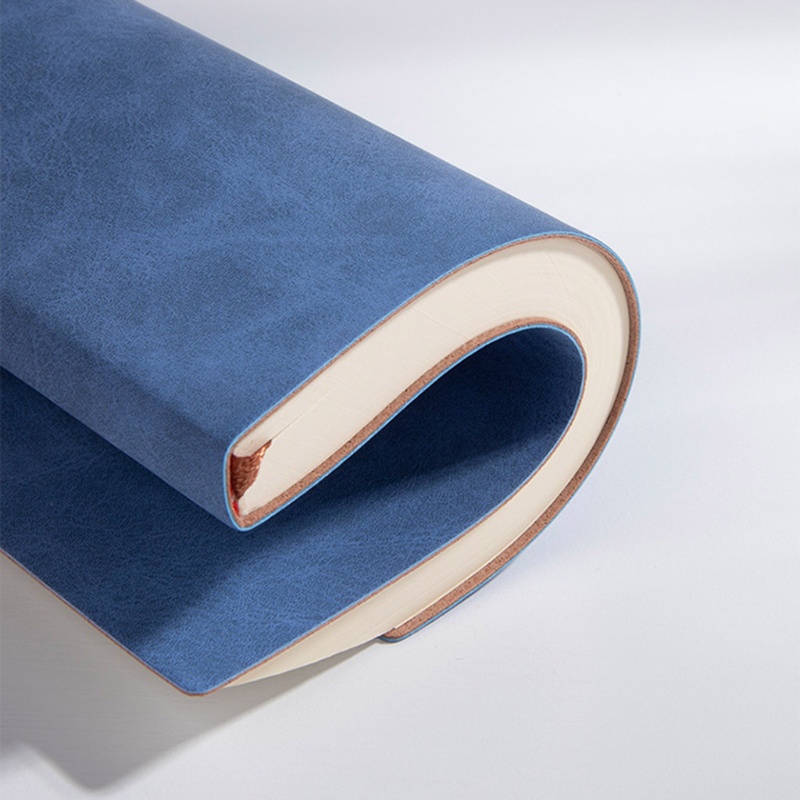 Sổ Tay Ghi Chú Khổ A5 Giả Da Dày Dặn Thiết Kế Đơn Giản Độc Đáo