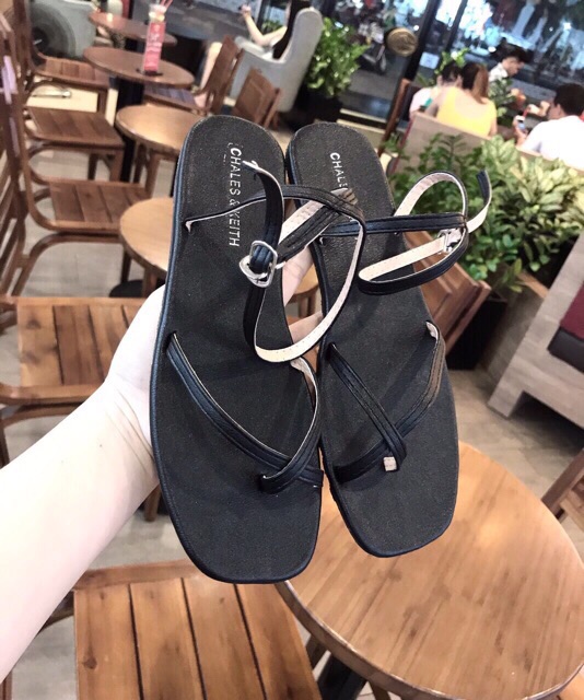 Sandal Nữ Xỏ Ngón Dây Siêu Xinh