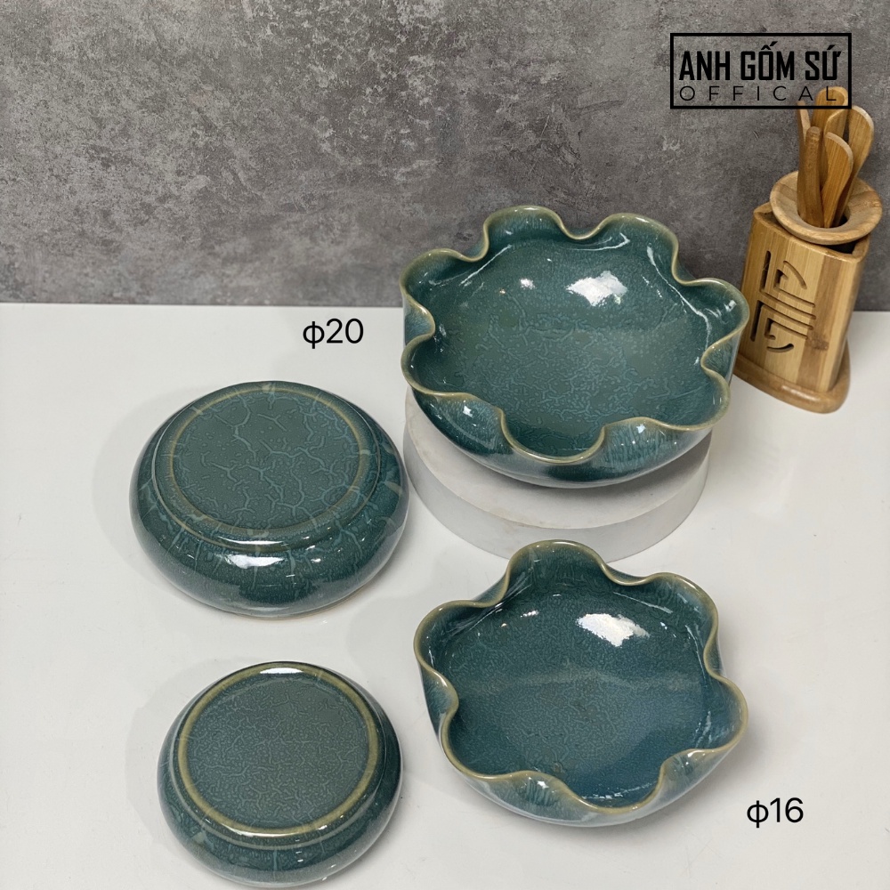 Bát Sen Thả Hoa Tắm Phật - Bát Minh Đường Tụ Thuỷ