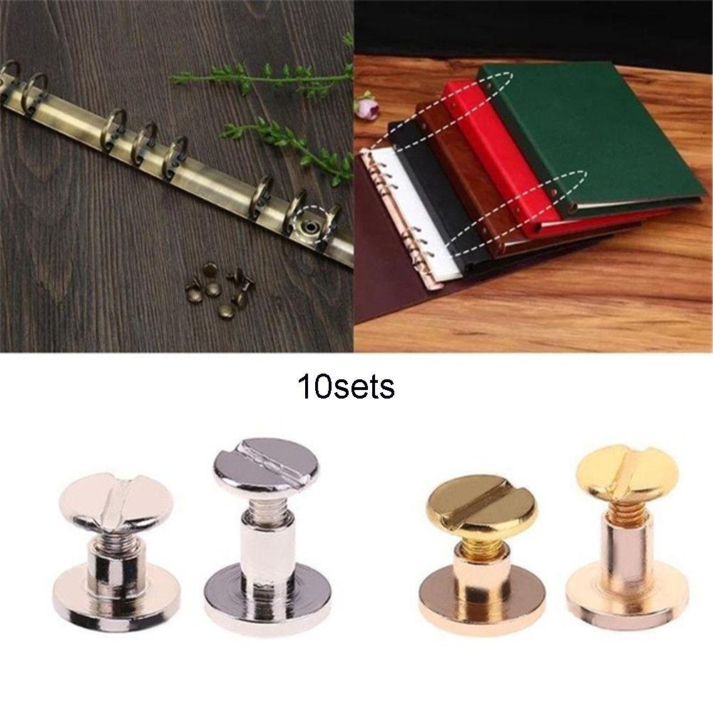 SUYO Set 10 Đinh Tán Trang Trí Giày / Đồ Thủ Công Đa Ứng Dụng