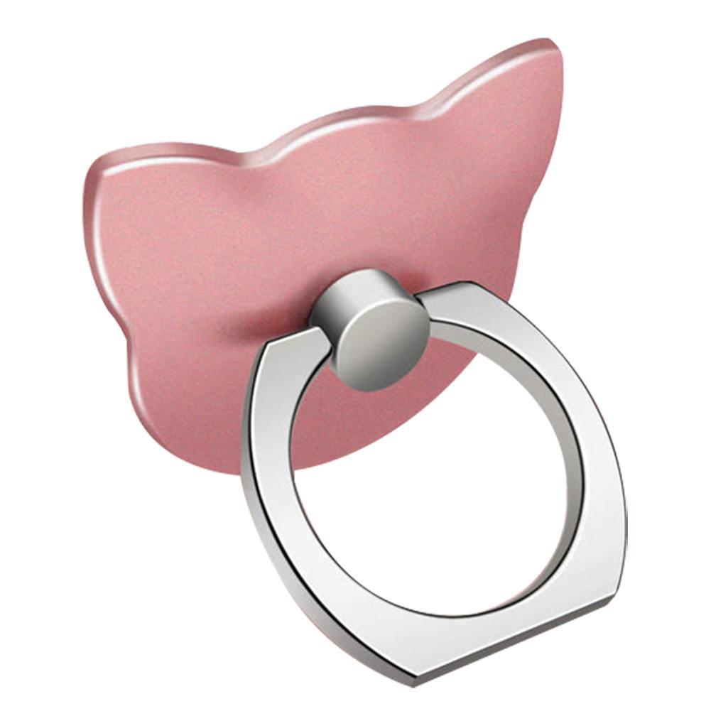 Giá đỡ điện thoại dạng vòng nhẫn hình mèo đáng yêu