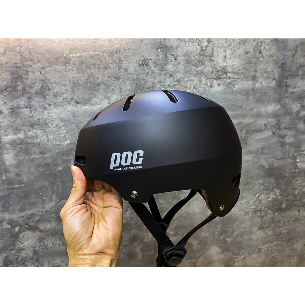 MŨ THỂ THAO POC P05 MÀU ĐEN NHÁM CHÍNH HÃNG