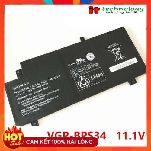 🎁 Pin battery laptop Sony Vaio Fit 15 SVF15A SVF14A 🎁 Pin Sony VGP-BPS34 VGP-BPL34 🎁