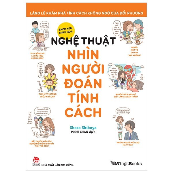 Sách Kim Đồng - Nghệ Thuật Nhìn Người Đoán Tính Cách