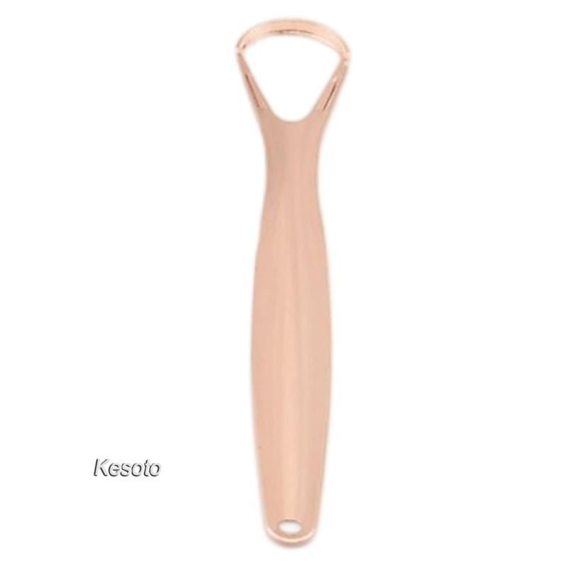 Dụng Cụ Cạo Lưỡi Bằng Kim Loại Tráng Khí Tươi Mới Cho Trẻ Em Và Người Lớn