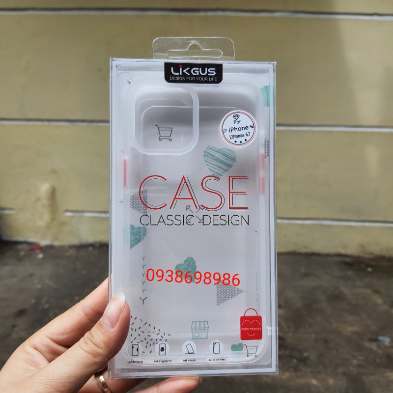 Ốp LIKGUS lưng trong viền camera bo iphone 15 pro max/14 pro max/14 pro/13 pro max/13/13 pro//12 pro/11 pro max/11 pro