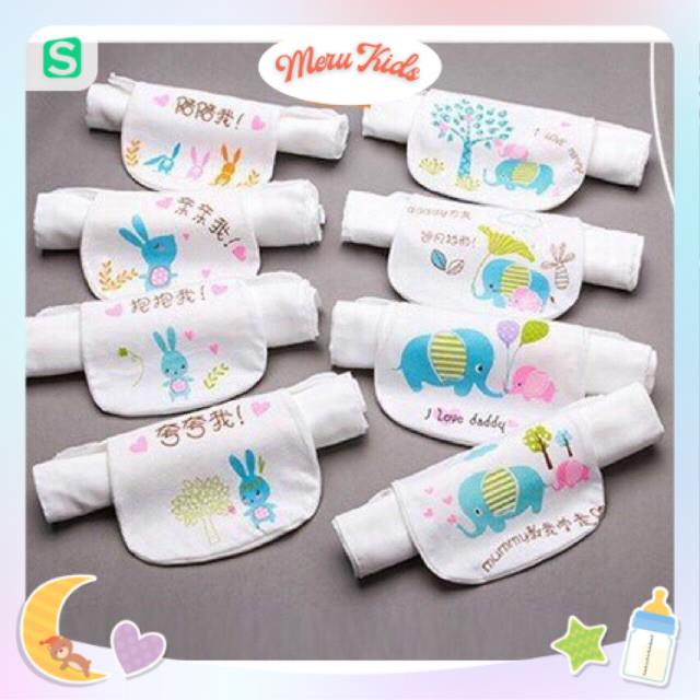 [FreeShip] Khăn Thấm Mồ Hôi Lưng Cho Bé