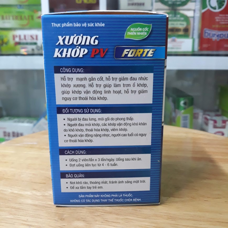[Chính hãng] Xương khớp PV Forte lọ 60 viên