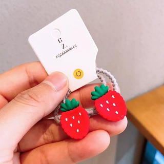 Set cột tóc hình trái cây cute cho bé