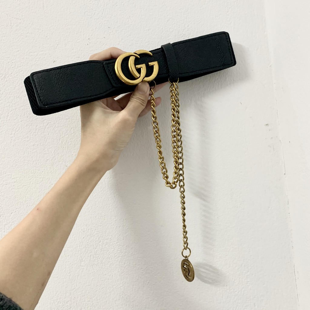 Đai váy G kèm chain 4cm HOT