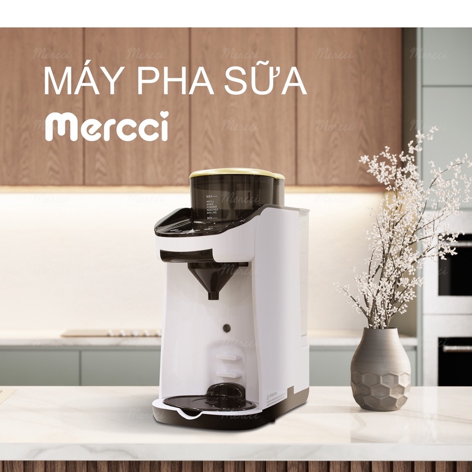 MC-B01 Máy pha sữa tự động thông minh Mercci, Máy pha sữa một nút điều chỉnh MÁY PHA SỮA CHÍNH HÃNG (Bảo hành 2 năm)