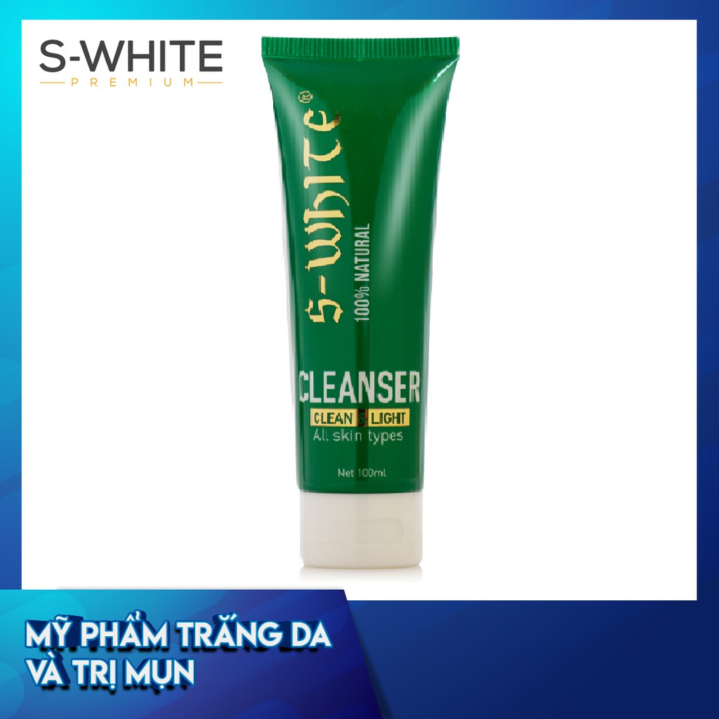 Sữa Rửa Mặt Nha Đam S-White - 100ml