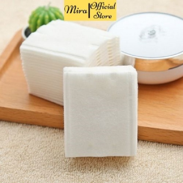 Bông tẩy trang Cotton Pads 222 miếng SIÊU TIỆN LỢI MIRAASHOP