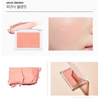 Phấn má Missha Cotton Blusher  4g