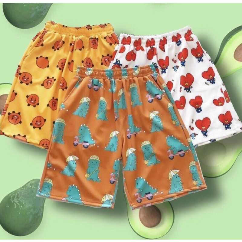 Quần đùi hoạt hình cartoon chipi Hot