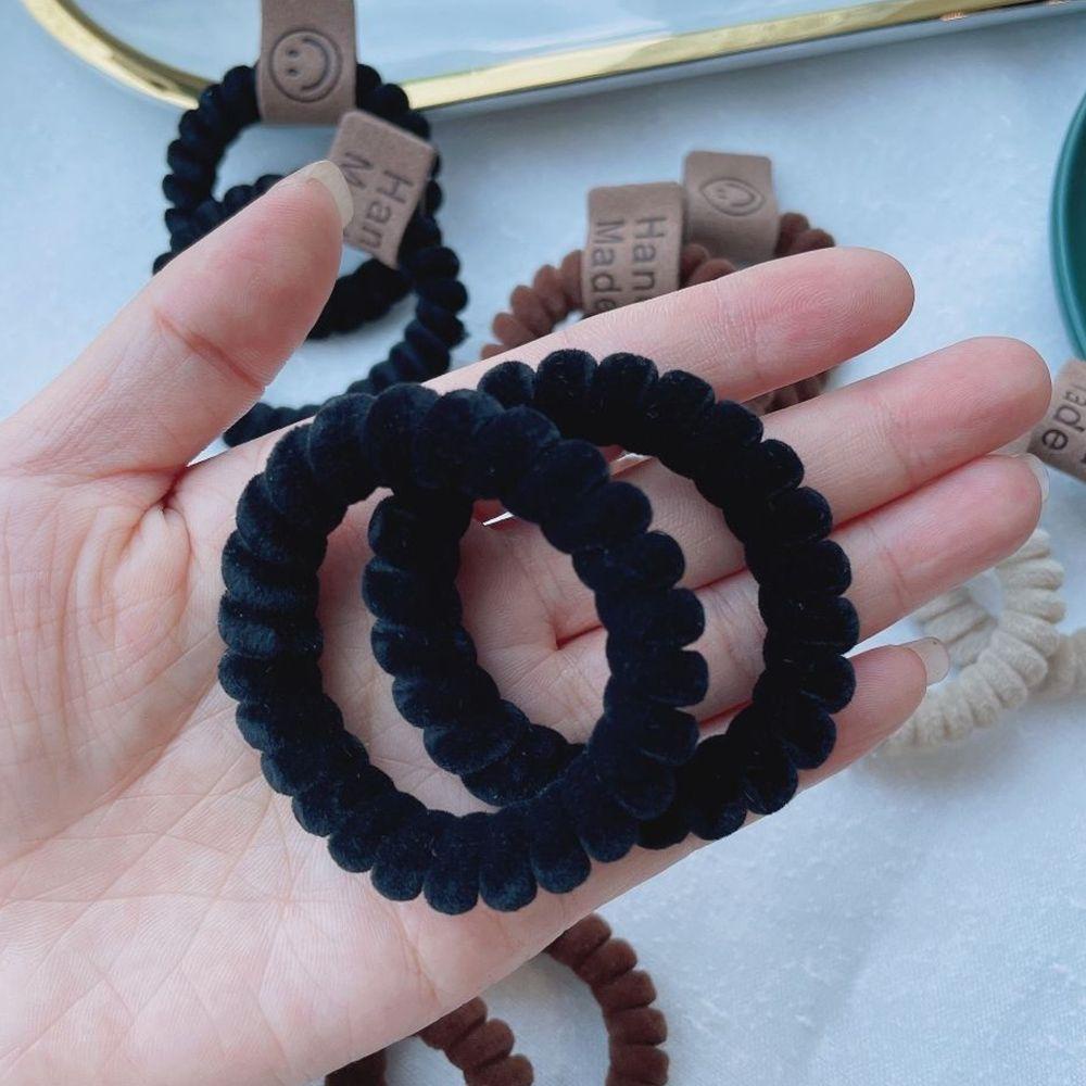 Dây Buộc Tóc Silicone Màu Trơn Thời Trang Dành Cho Nữ