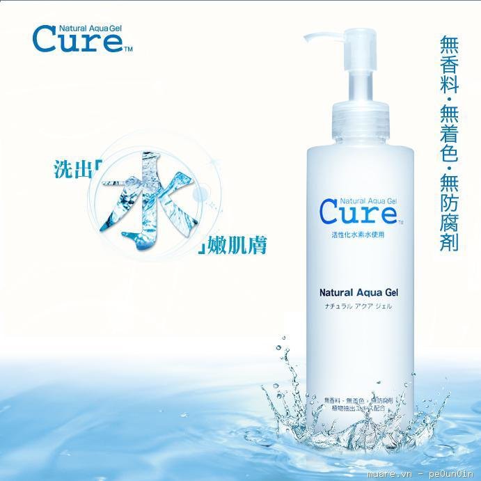 Tẩy da chết Cure Natural Aqua Gel 250ml nhập khẩu