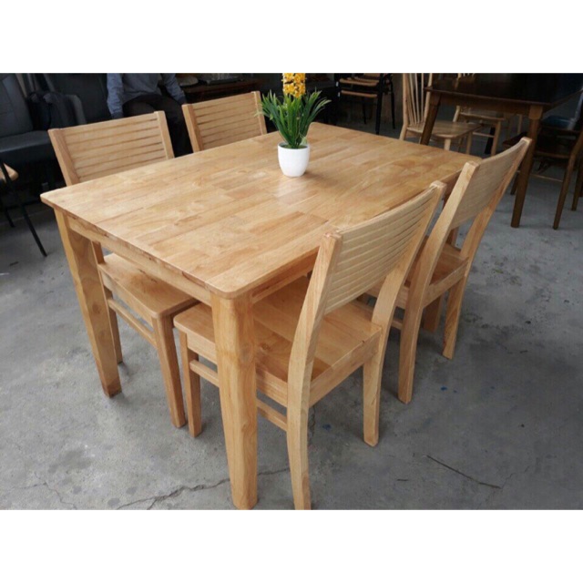 Bộ bàn ăn cherry 4 ghế
