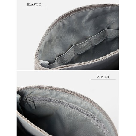 Túi đựng phụ kiện đa năng 2 ngăn có ngăn phụ hãng Baona