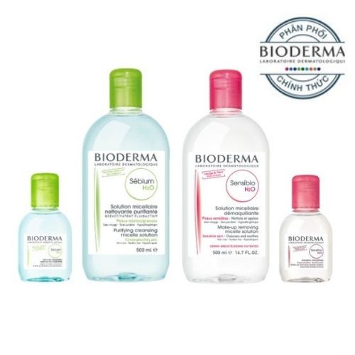 Nước Tẩy Trang Bioderma Chính Hãng 500ml, Cho Da Nhạy Cảm, Tẩy Trang Bio Da Dầu Mụn - Không Cồn | BigBuy360 - bigbuy360.vn
